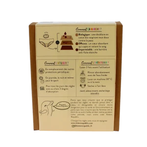 Sisters Republic Ginger Boxer Menstruelle Flux Super Txl
