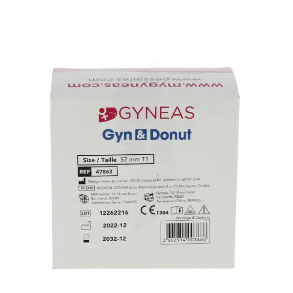 Gyneas Gyn & Donut Pessaire T1 57mm