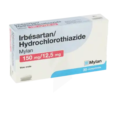 Irbesartan/hydrochlorothiazide Viatris 150 Mg/12,5 Mg, Comprimé à SAINT-SAENS