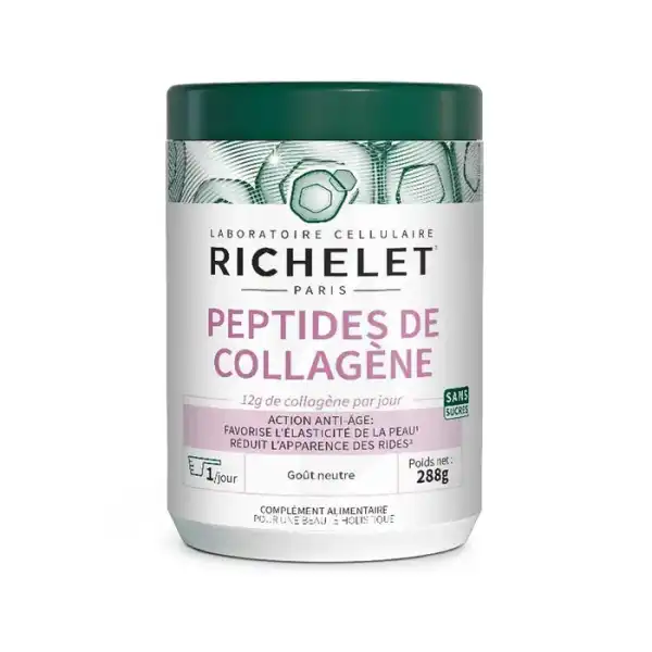 Richelet Regeneration De La Peau Peptides De Collagène Pdr Pot/288g