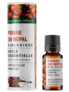 Laboratoire Altho Huile Essentielle Poivre Du Népal Bio 5ml