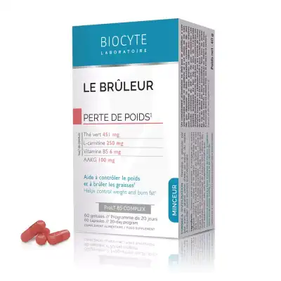 Biocyte Le Brûleur Gélules B/60 à JOINVILLE-LE-PONT