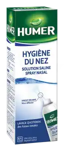 Humer Solution Nasale Stérile Eau De Mer Adulte Enfant Spray/100ml à HYÈRES