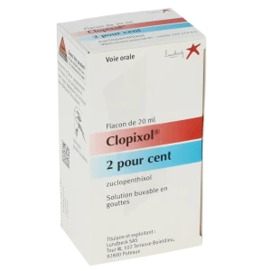 Clopixol 2 Pour Cent, Solution Buvable En Gouttes