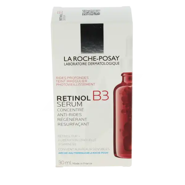 La Roche Posay Rétinol B3 Sérum Anti-rides Au Rétinol Régénérant Resurfaçant Pipette/30ml