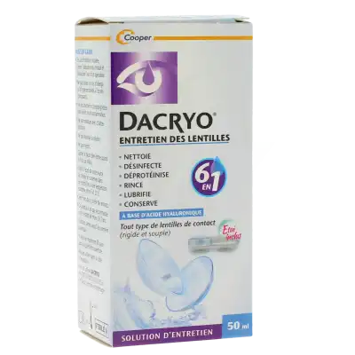 Dacryolens Solution Pour Lentilles Entretien Falcon De 50 Ml à TOULOUSE