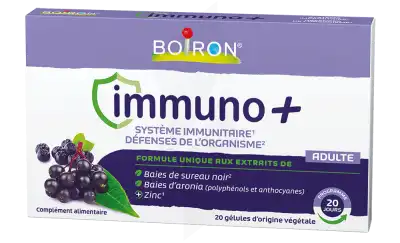Boiron Immuno+ Adulte Gélules B/20 à LA COTE-SAINT-ANDRÉ