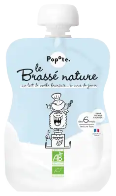 Popote Brassé Nature Bio Gourde/100g à RUMILLY