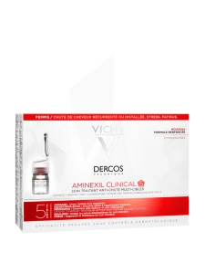 Vichy Dercos Aminexil Clinical 5 - Traitement Anti-chute Global Pour Femmes