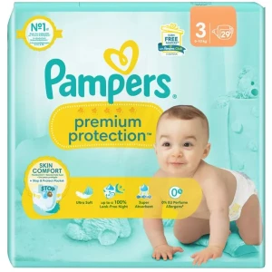 Pampers Premium Protection Couche T3 6-10kg Paquet/29