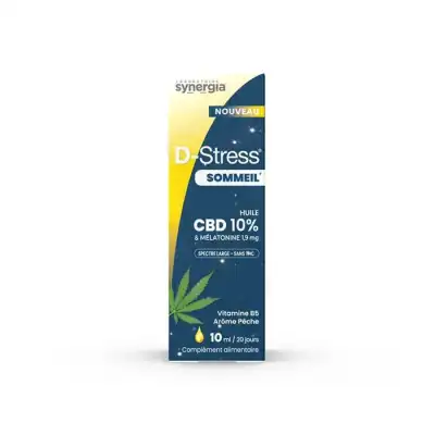 Synergia D-stress Som Hle Cbd 10ml à VANNES