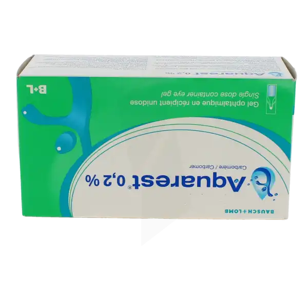 Aquarest 0,2 %, Gel Opthalmique En Récipient Unidose
