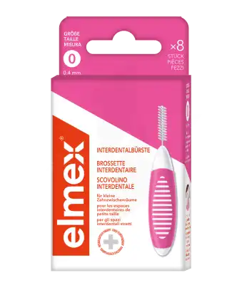 Elmex Brossette Inter-dentaire 0,4mm B/8