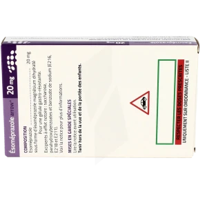 Esomeprazole Arrow 20 Mg, Gélule Gastro-résistante