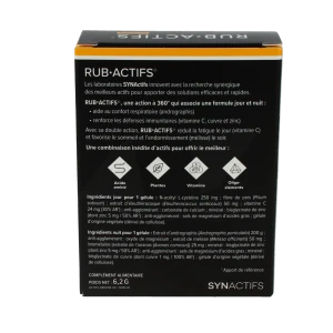 Aragan Synactifs Rubactifs Gélules B/12
