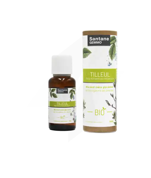 Santane Tilleul Macérats Glycérinés Unitaires Bio 30ml