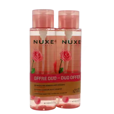 Nuxe Very Rose Eau Micellaire Apaisante 2 Flacons De 400 Ml à Angers