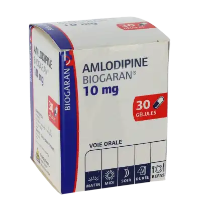 Amlodipine Biogaran 10 Mg, Gélule à Hagetmau