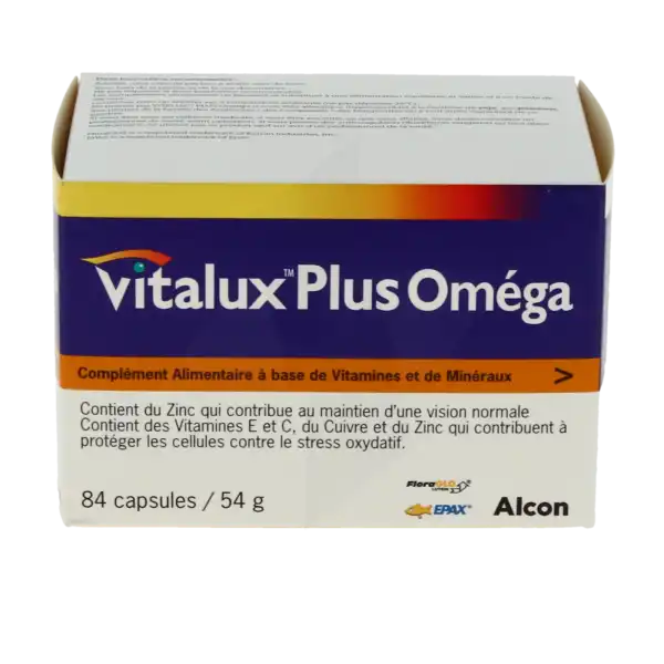 Vitalux Plus Omega, Bt 84 (28 X 3)