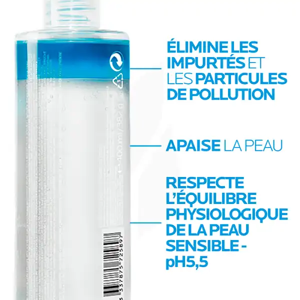 La Roche Posay Ultra Eau Micellaire Ultra Biphasée Flacon/400ml