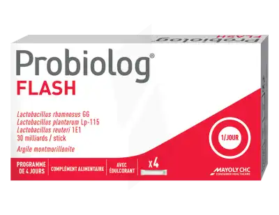 Probiolog Flash Poudre Orodispersible 4 Sticks à CUISERY