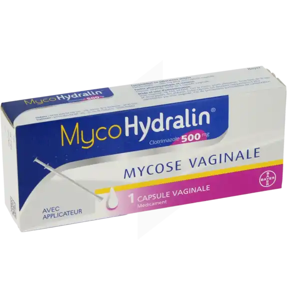 Mycohydralin 500 Mg, Capsule Vaginale