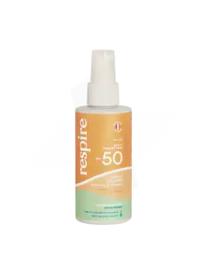 Respire Spray Solaire Naturel Minéral Spf50 Fl/75ml à Saint-Maximin