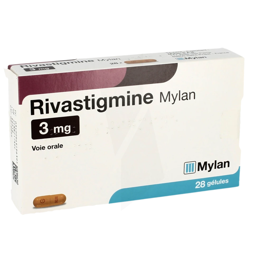 Rivastigmine Viatris 3 Mg, Gélule