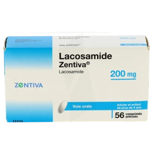 Lacosamide Zentiva 200 Mg, Comprimé Pelliculé