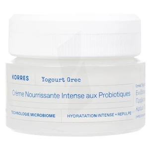 Korres Crème Nourrissante Intense Probiotiques & Yaourt Grec 40ml
