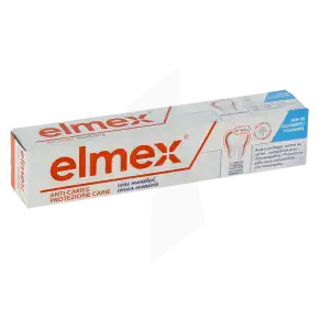 Elmex Anti-caries Sans Menthol Dentifrice T/75ml à Puy-en-Velay