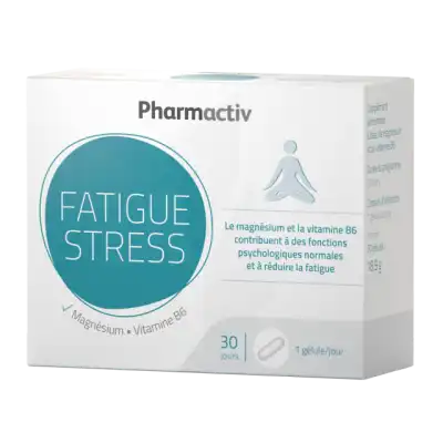 Pharmactiv Gélules fatigue stress B/30