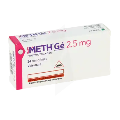IMETH 2,5 mg, comprimé