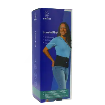 Thuasne Lombafirst Ceinture Lombaire Noir Hauteur 26 Cm Taille 3 à FLEURANCE