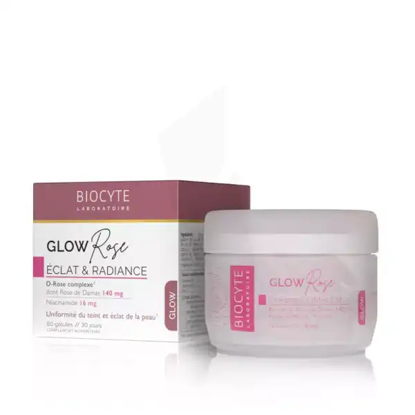 Biocyte Glowrose Gélules B/60