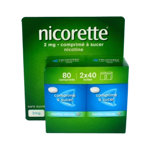 Nicorette 2 Mg, Comprimé à Sucer