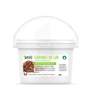 ESC Laboratoire Graines de lin Seau 1kg