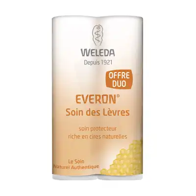 Weleda Duo Soin Des Lèvres Everon® 2 Sticks/4,8g à TOUCY