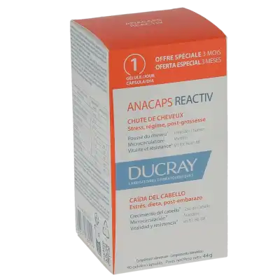 Ducray Anacaps Reactiv Gélules B/90 à CANALS