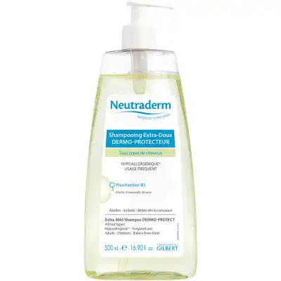 Neutraderm Shampooing Extra Doux Dermo Protecteur Fl Pompe/500ml à Mûrs-Erigné