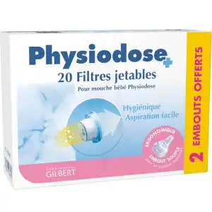 Physiodose Filtre + Embout B/20+2 à Angers