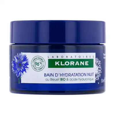 Klorane Bleuet Bain D'hydratation Nuit 50ml à SAINT-SAENS