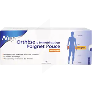 Nepenthes Confort Orthèse Poignet-pouce Ambidextre S/m à Saint-Calais