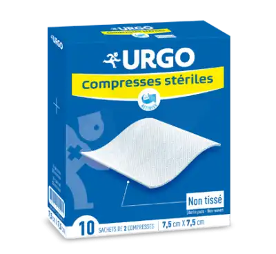 Urgo Compresse Stérile Non Tissée 7,5x7,5cm 25 Sachets/2 à  NICE