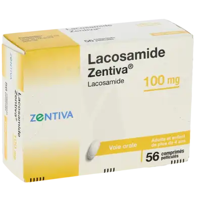 Lacosamide Zentiva 100 Mg, Comprimé Pelliculé à Bordeaux