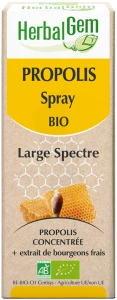 Herbalgem Propolis Large Spectre S Buv Bio Spray /15ml