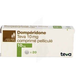 Domperidone Teva 10 Mg, Comprimé Pelliculé