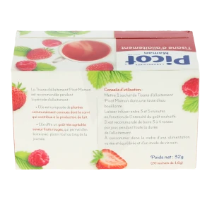 Picot Maman Tis D'allaitement Saveur Fruits Rouges 20sach/1,6g