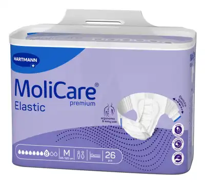 Molicare Premium Elastic 8 Gouttes Taille M B/26 à MONTLUÇON