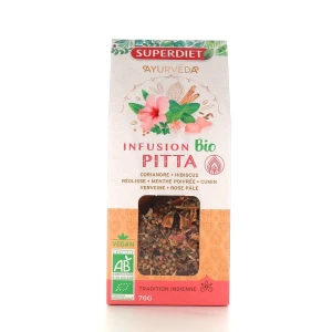 Superdiet Ayurveda Infusion Pitta Bio Tisane B/70g